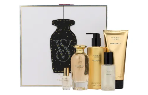 Victoria's Secret Shower gel, body cream, perfume, set, white peony tea sandalwood, 5 pieces