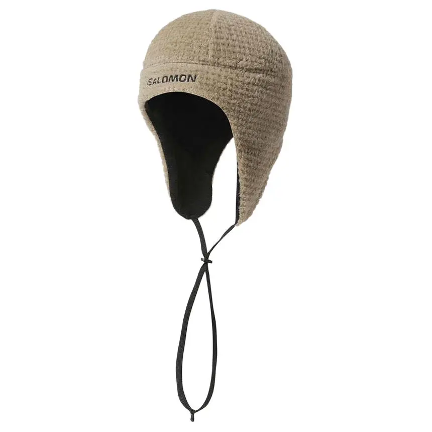 SALOMON Polyester Trapper Hats Men's Khaki