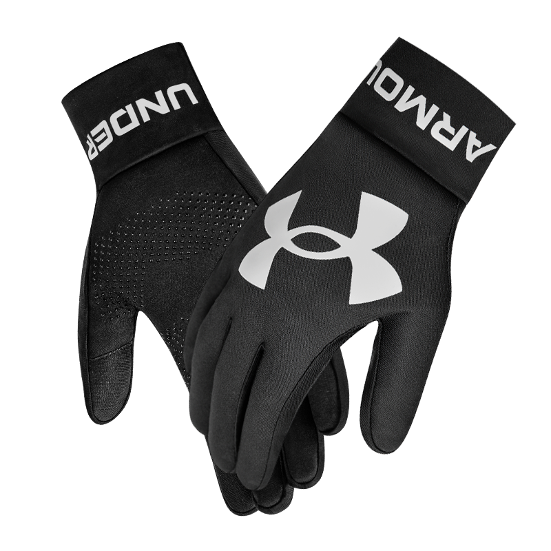 Under Armour Cycling Gear Glove Unisex Polyester Black