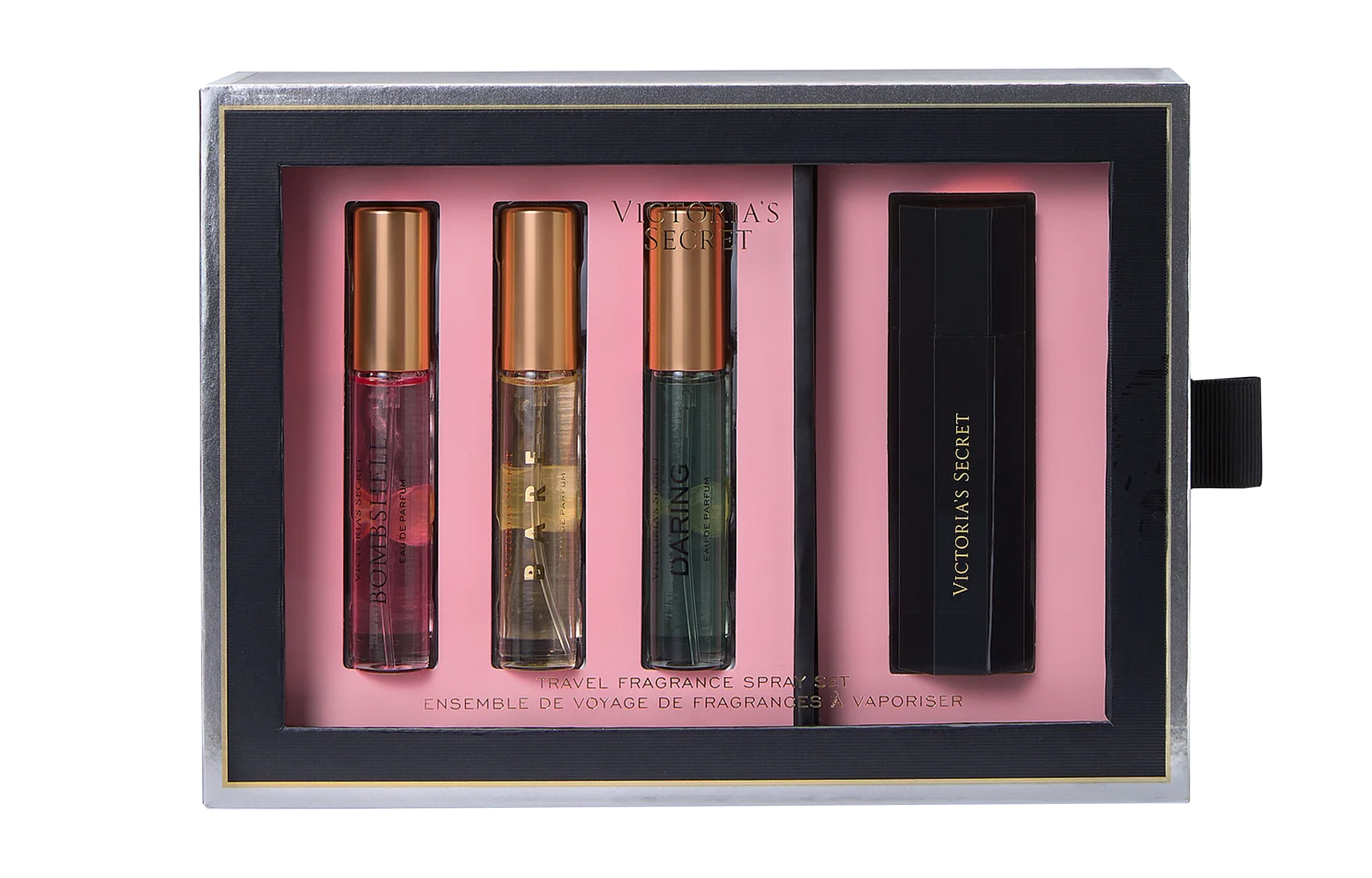 Victoria's Secret Perfume for traveling for professional use, set, sample, 4 piece set