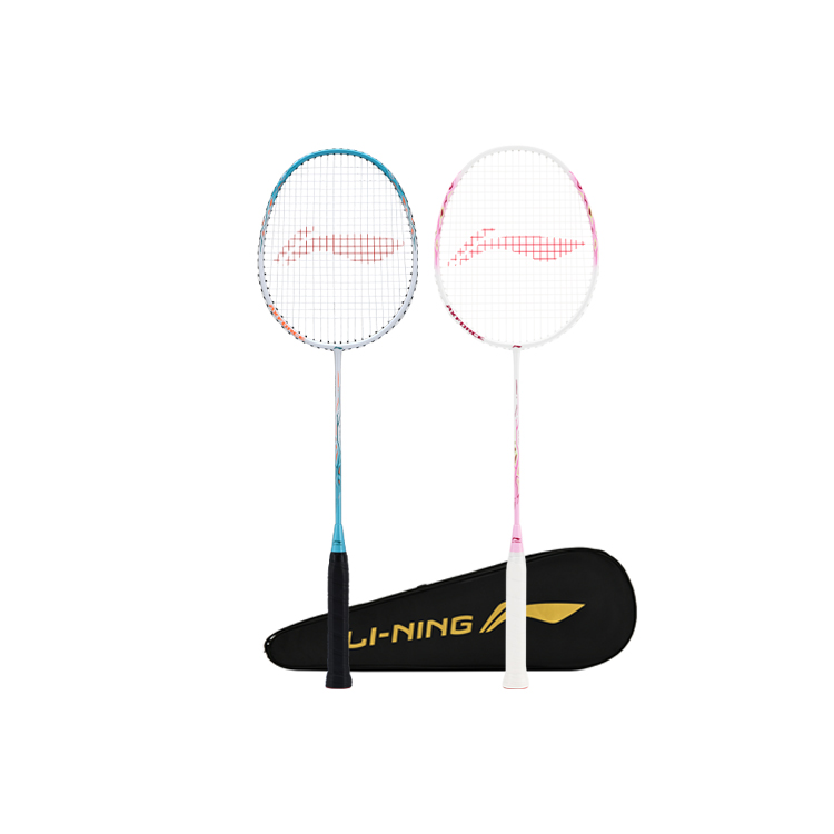 Li Ning Thunder 9 AXFORCE9 Carbon Aluminum Badminton Rackets Offensive Type Heavy Head, Stiff Shaft Entry level Unisex