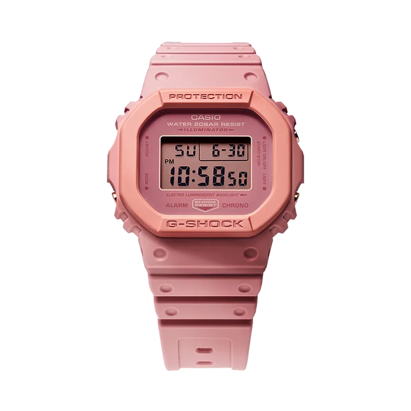CASIO Unisex G-SQUAD Series Pink Watch DW-5610SL-4A4