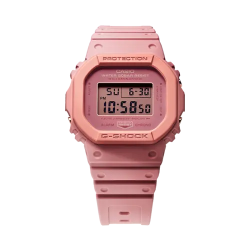 CASIO Unisex G-SQUAD Series Pink Watch DW-5610SL-4A4