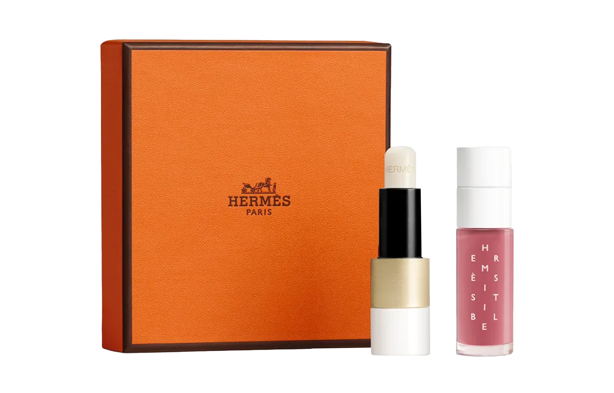 Набор косметики Hermes (розовый)