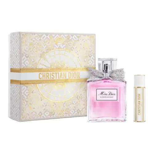 DIOR Handheld perfume, golden set, floral lemon gift box contains rose, graduation party, white musk, 100 ml, 10 ml