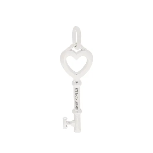 TIFFANY & CO. Tiffany, pendant heart shaped for keys for men and women, 925 sample silver, for beloved
