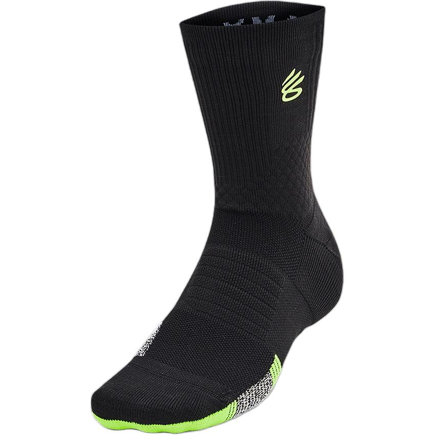 Under Armour Playmaker Crew Socks Unisex 1 Pack Black