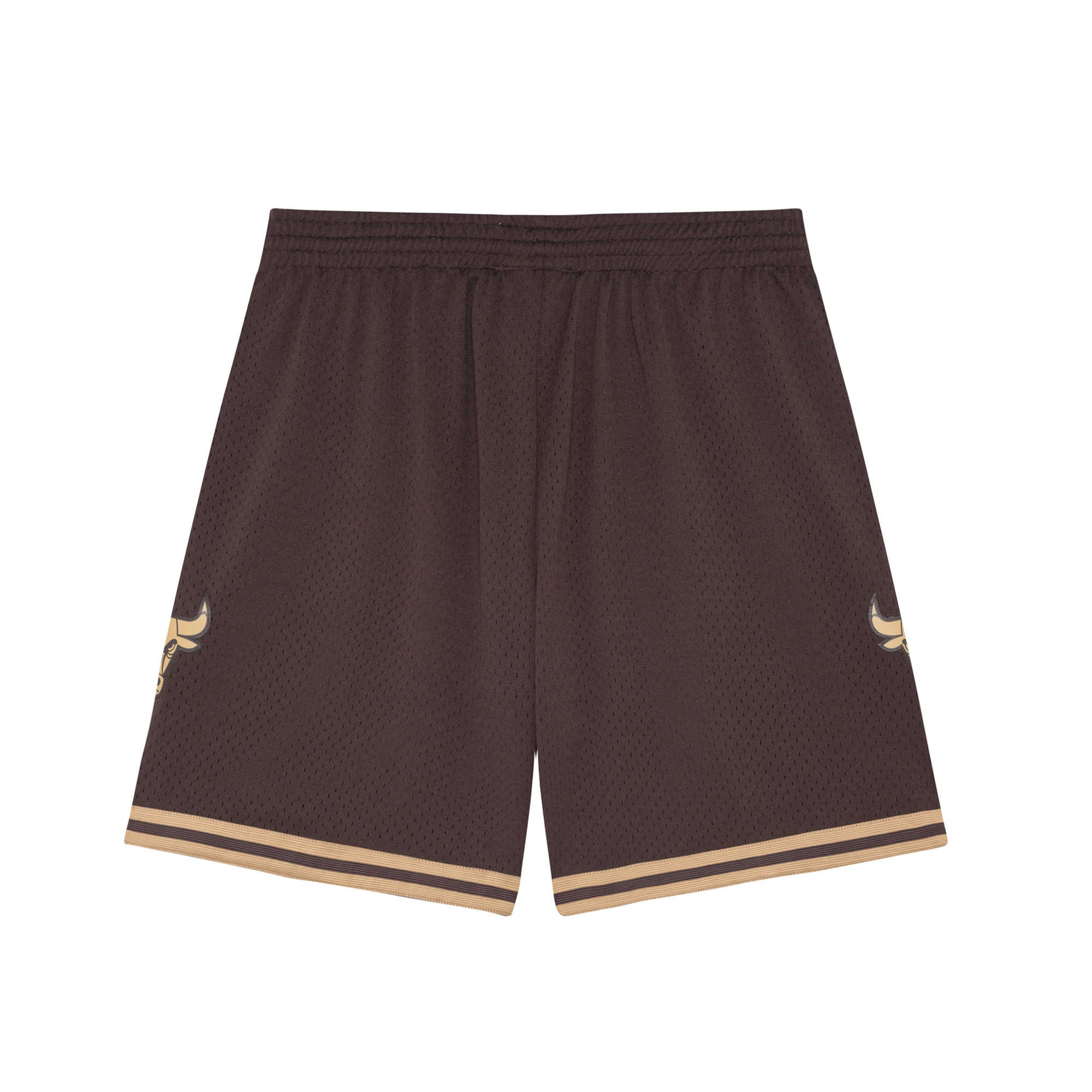 Mitchell Ness Basketball Shorts Unisex Brown