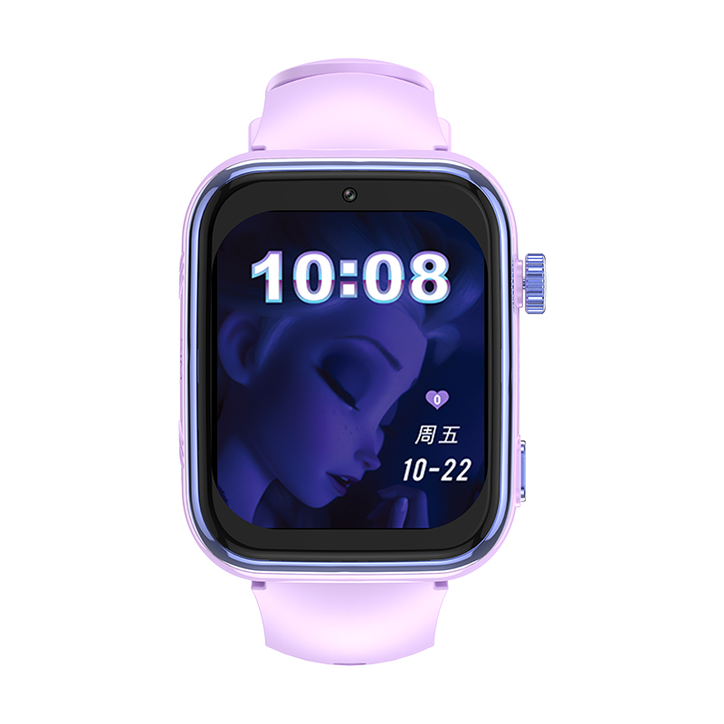 Disney Disney Frozen SF-54214F09 Children's Phone Watch Smart Watch Card-Insertable - 4G Full Netcom Voice Call Video Photo Long Battery Life GPS Positioning Children's Model