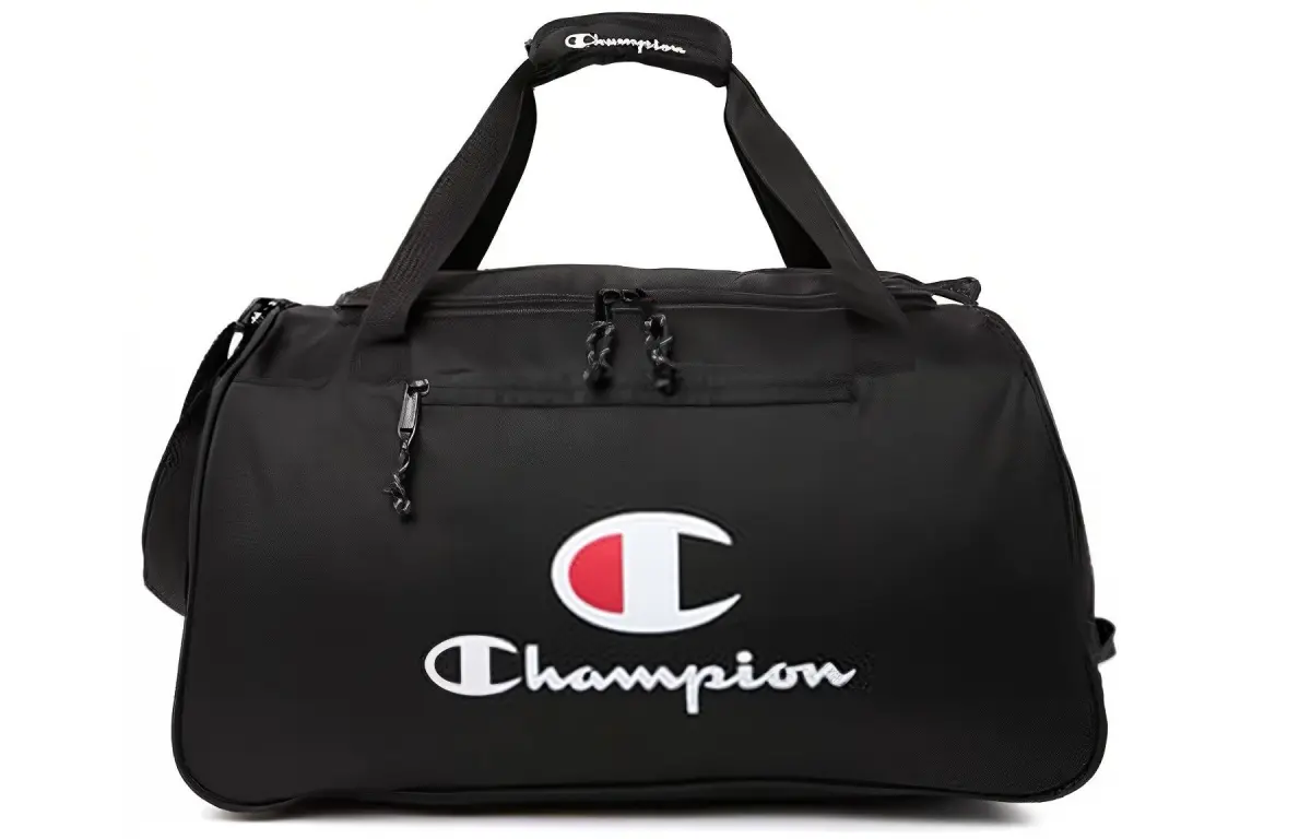 Champion Polyester Crossbody Bag, Gym Bag, Travel Bag Regular Unisex Black