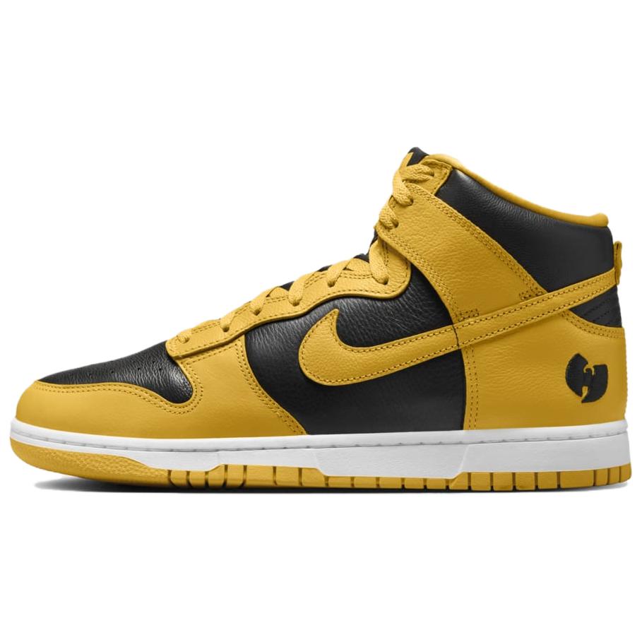 Nike Dunk High Wu-Tang イエロー/ブラック Купить кроссовки Wu Tang Clan x Nike Dunk High Yellow Black HJ4320