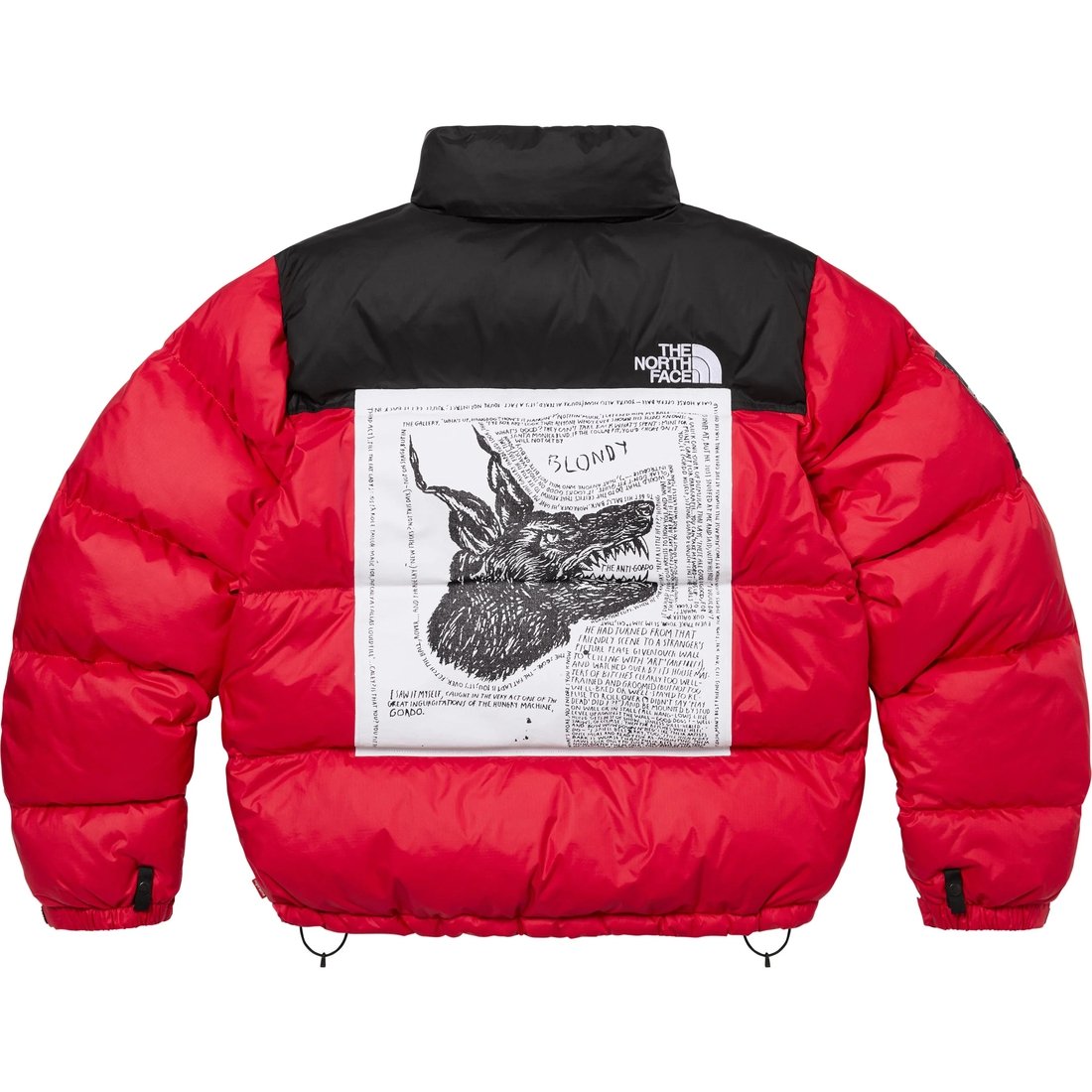 North face puffer jacket supreme on sale