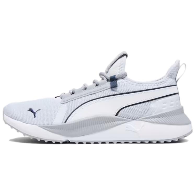 PUMA Pacer Future Slip Resistant Abrasion Resistant Low top Casual Running Shoes Unisex White Gray