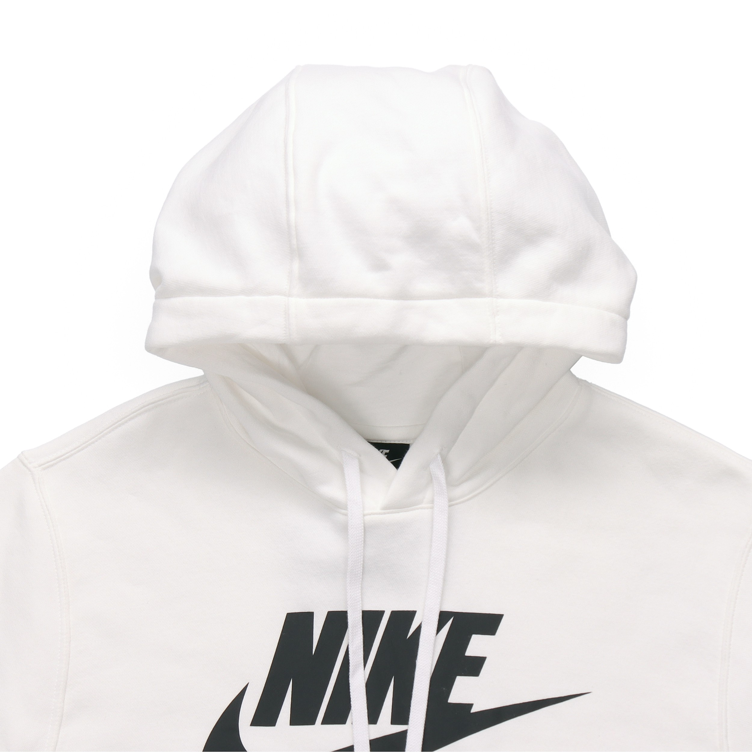 Мужское худи Nike Club Fleece (белое) — фото 6