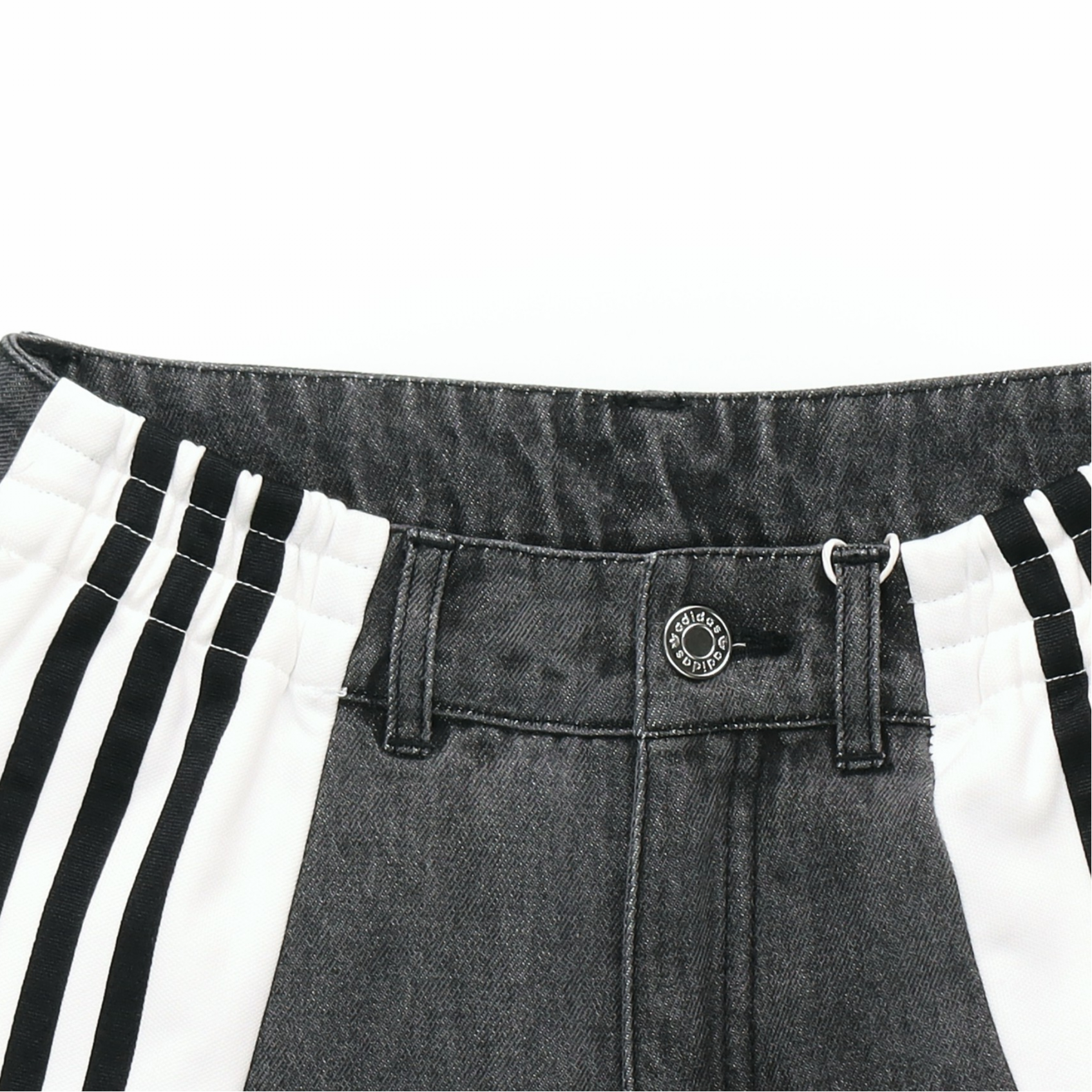 Женские штаны adidas originals x dry clean only (черные) — фото 6