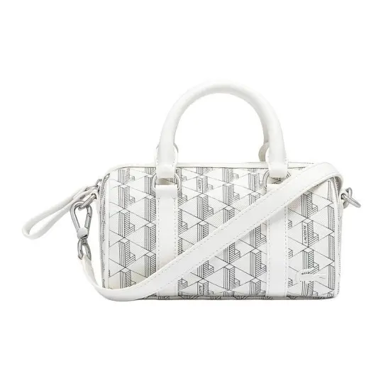 LACOSTE Pu Shoulder Bag, Crossbody Bag, Handbag Medium Women's