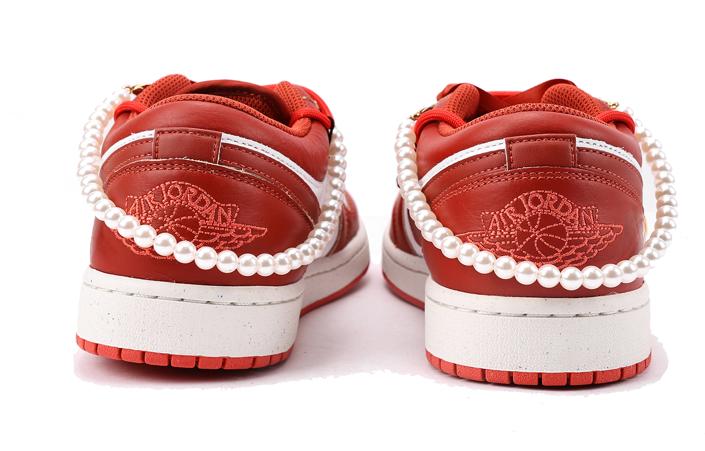 Jordan Air Jordan 1 Low top Vintage Basketball Shoes Women’s True Red