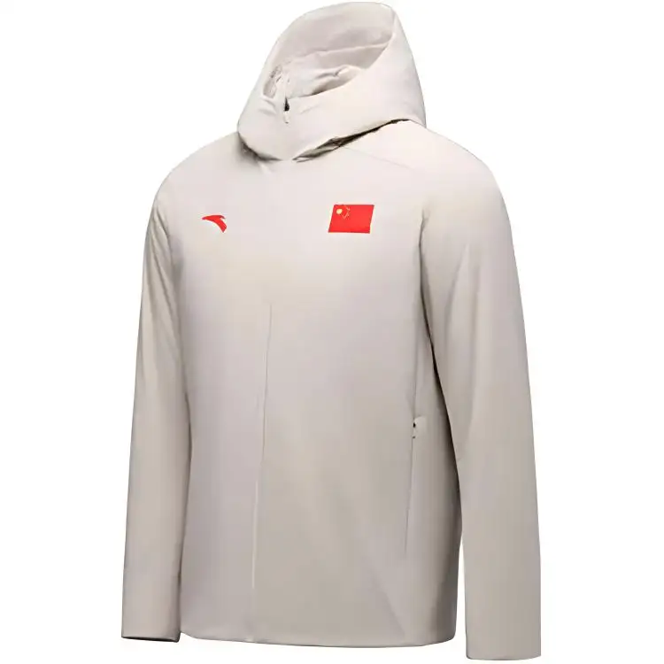 Anta Sports Life Collection Puffer Jacket Men's Chalk