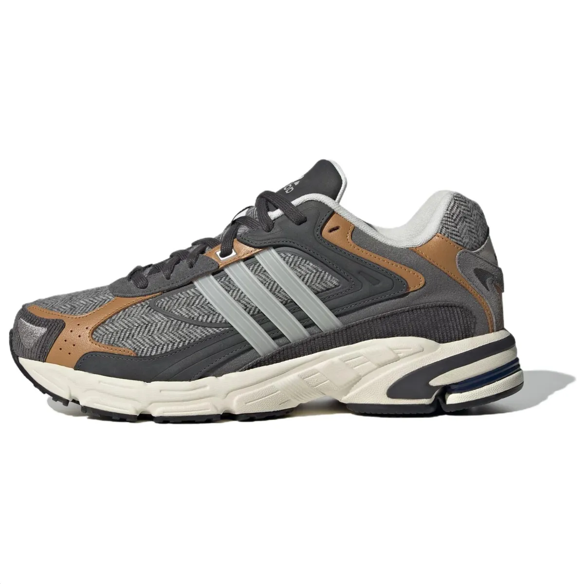 Adidas RESPONSE CL Slip Resistant Abrasion Resistant Low top Chunky Sneakers Unisex Tan