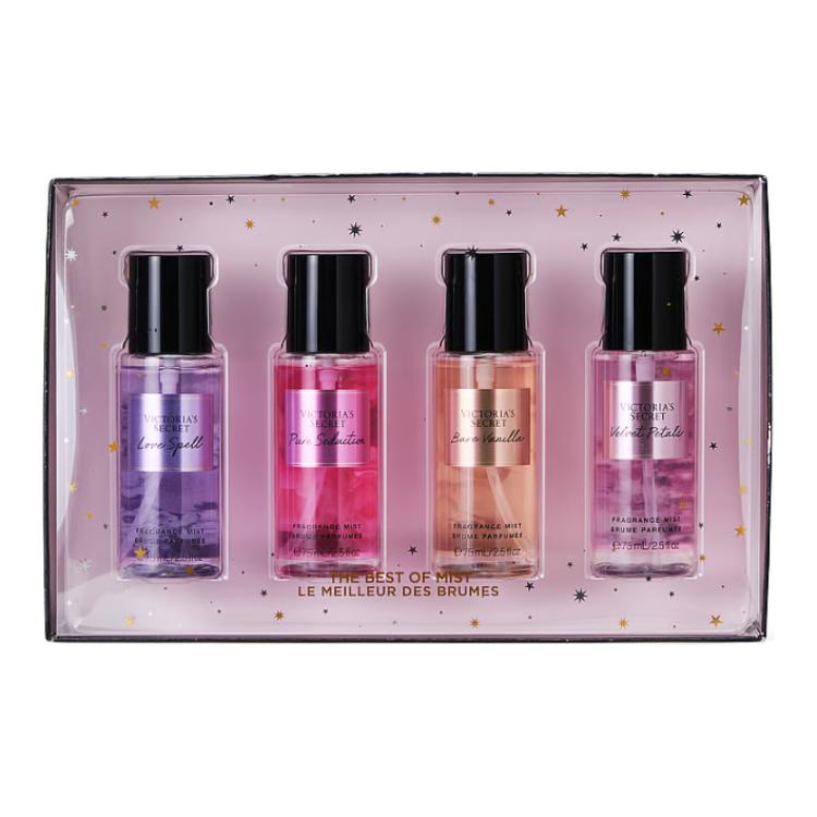 Victoria's Secret 2024 Christmas Limited Mini Fragrance Spray 75ml*4