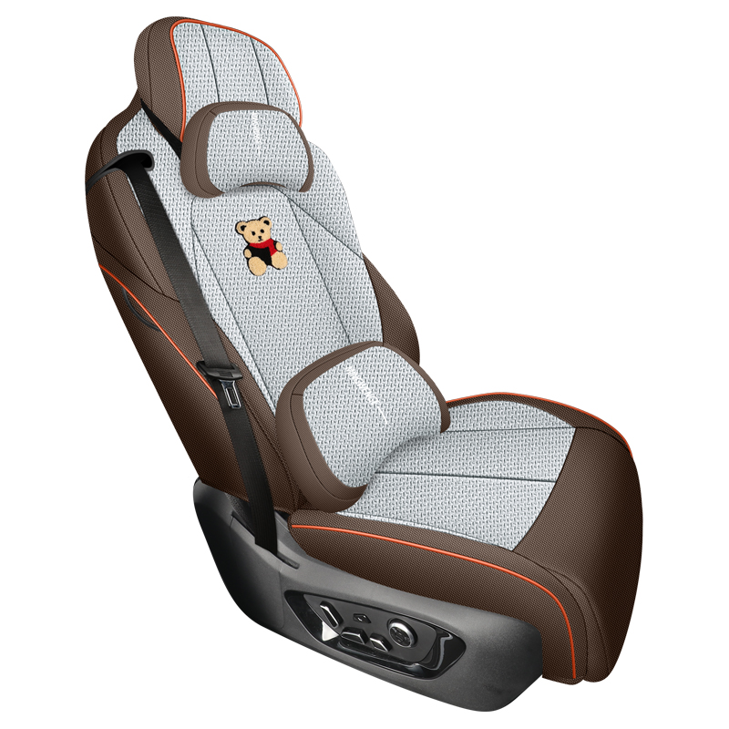 Vdf special car customization car seat cover Changan CS75PLUS 4th generation coarse linen all-season all-encompassing seat cover