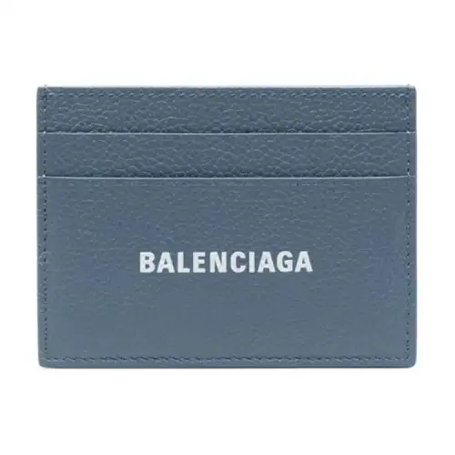 Balenciaga Logo Printed Cash Card Holder