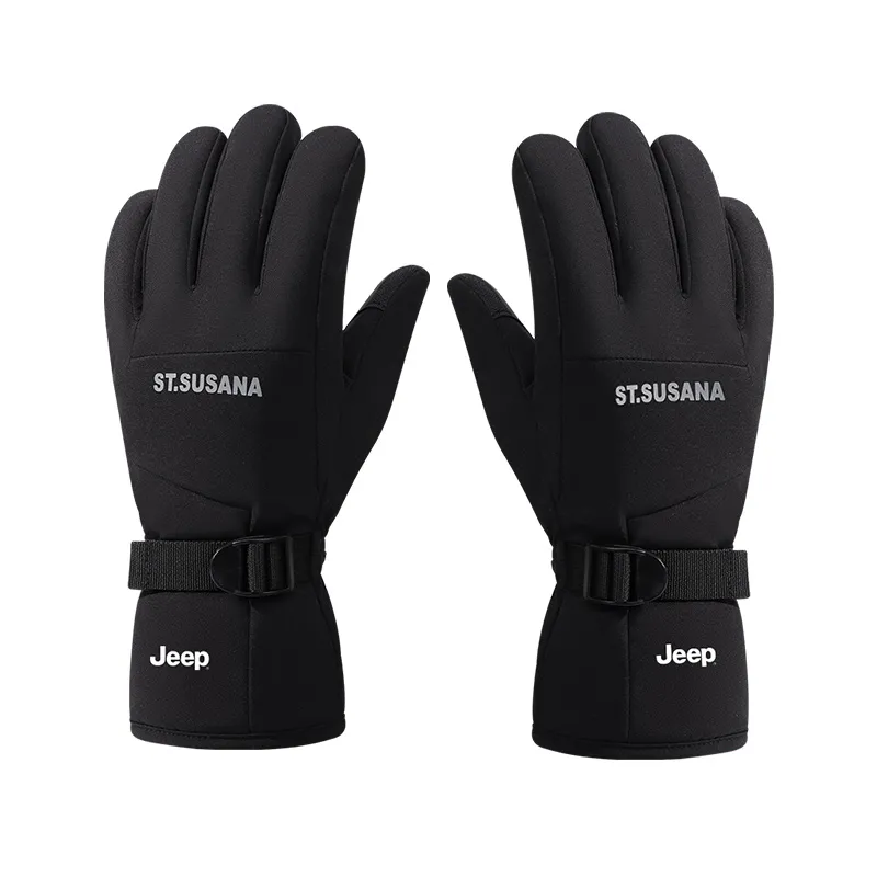Jeep Thickened Sports Gloves Unisex