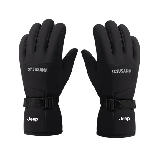 Jeep Thickened Sports Gloves Unisex