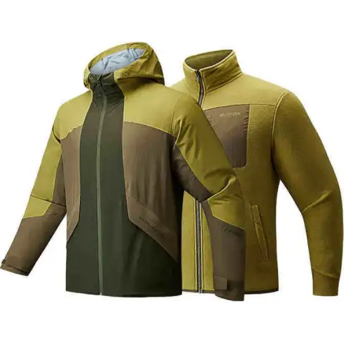 Anta Outdoor Collection Outdoor Hiking Waterproof, Windproof, And Breathable Windbreaker Jacket Men's