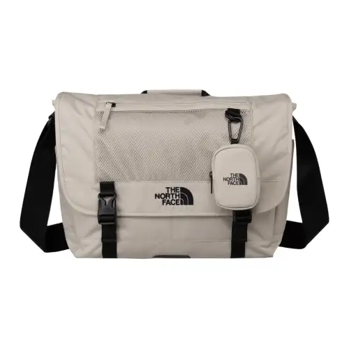 THE NORTH FACE 15L Messenger Bag, Shoulder Bag, Crossbody Bag, Outdoor Bag Polyester Light Beige Unisex