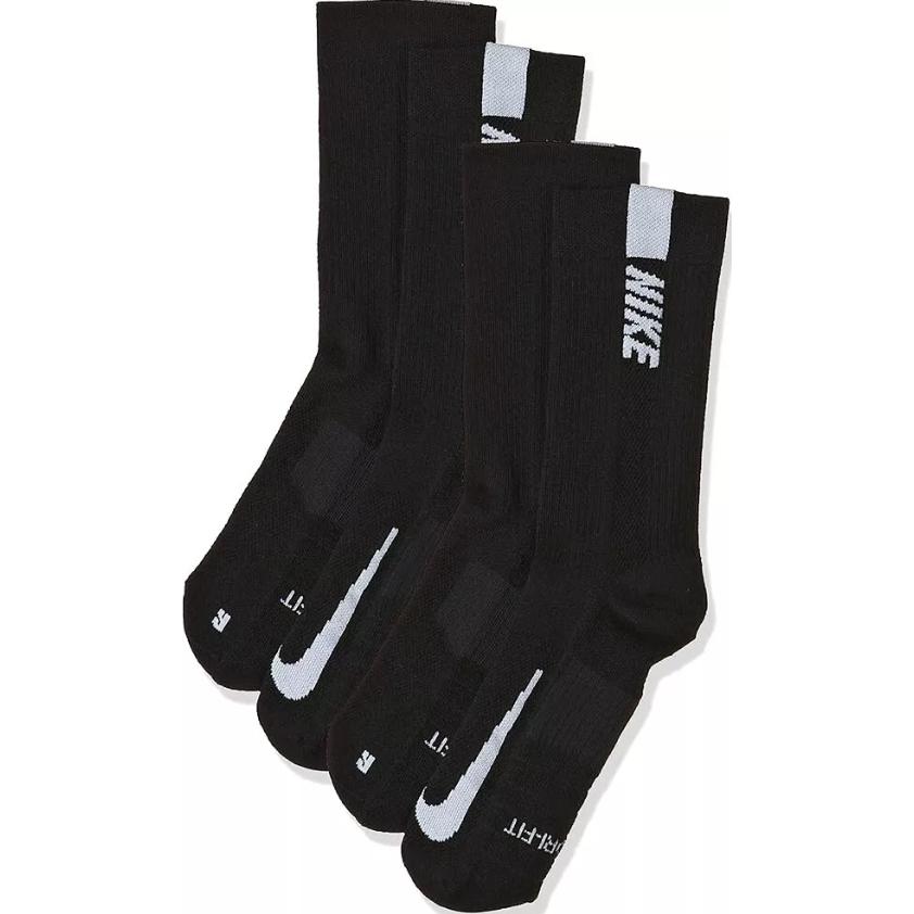 Nike Knee High Socks Unisex 2 Pack Black