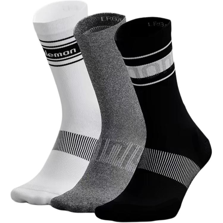 Lululemon Crew Socks Men’s 3 Pack