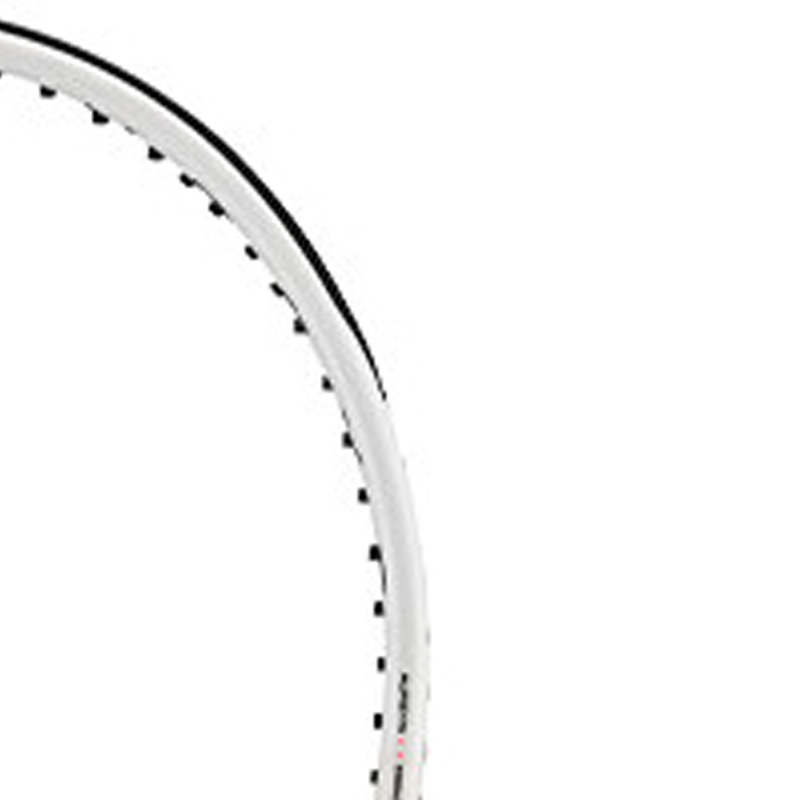 Li Ning 270g 645cm² Pearl White Unisex STD High Elasticity Carbon Fiber Tennis Rackets