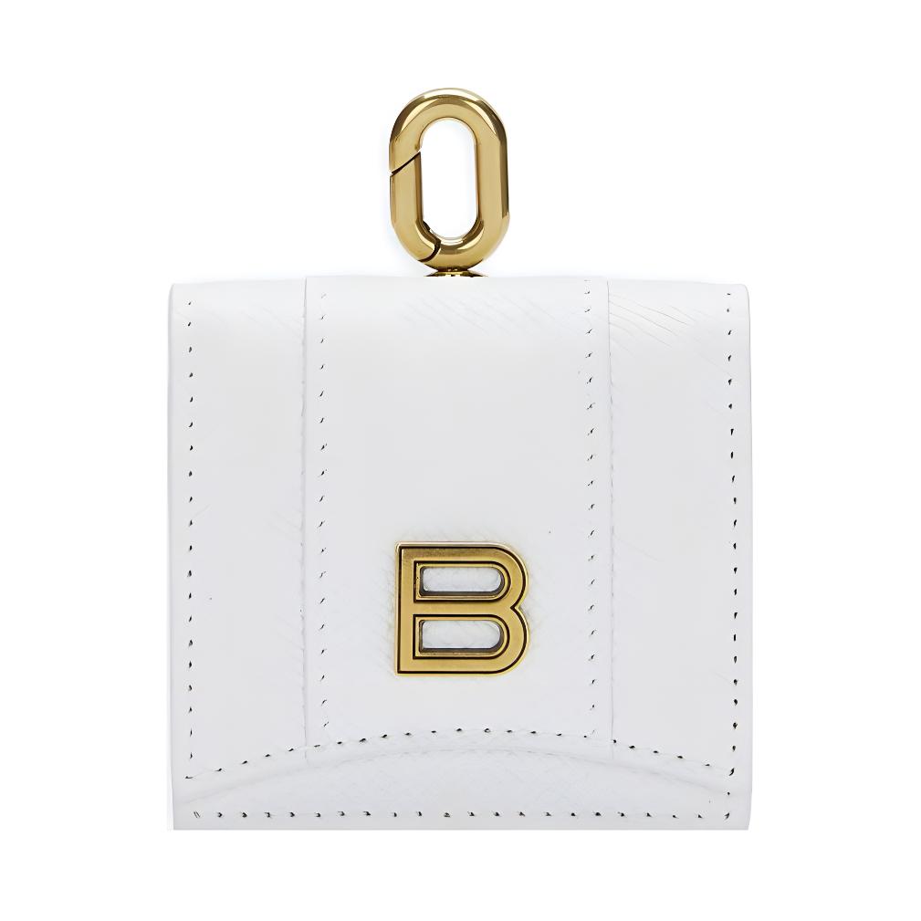 Женская сумка Balenciaga Hourglass Earphone Bag (белая)
