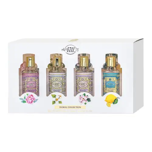 4711 Acqua Colonia Perfume Sample Set Four Piece Set Classic Original Box Eau De Cologne Lemon Orange 8ml*4