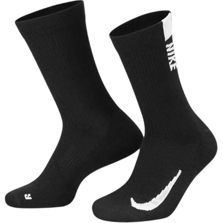 Nike Knee High Socks Unisex 2 Pack Black