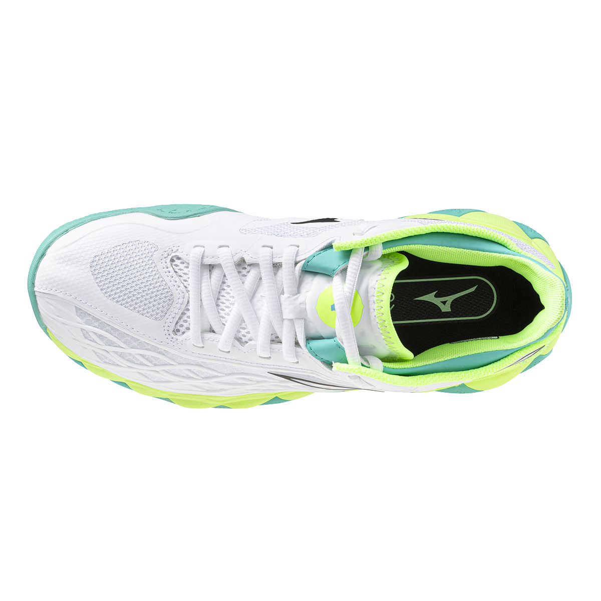 Mizuno Wave Enforce Tour Cushioning, Wear Resistant Low top Tennis Shoes Unisex White