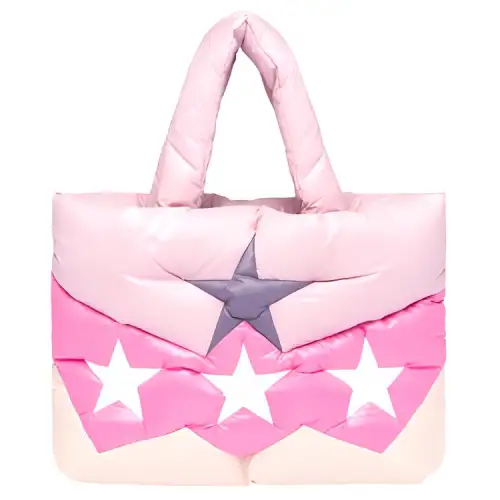 MIU MIU Nylon Fabric Pillow Bag, Shoulder Bag, Tote Bag, Shopping Bag, Handbag Women's Snow White/Light Yellow