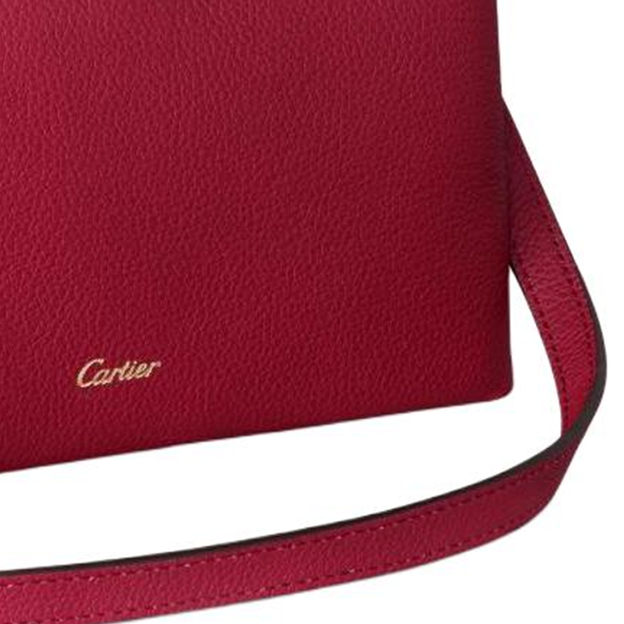 Женская сумка Cartier Trinity (красная) — фото 4