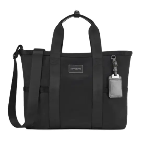 SAMSONITE Fabric Briefcase Men's Black