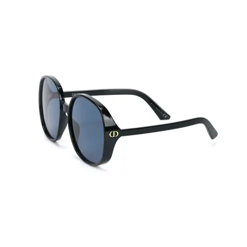 DIOR Plate And Metal Square Prescription Glasses Women's