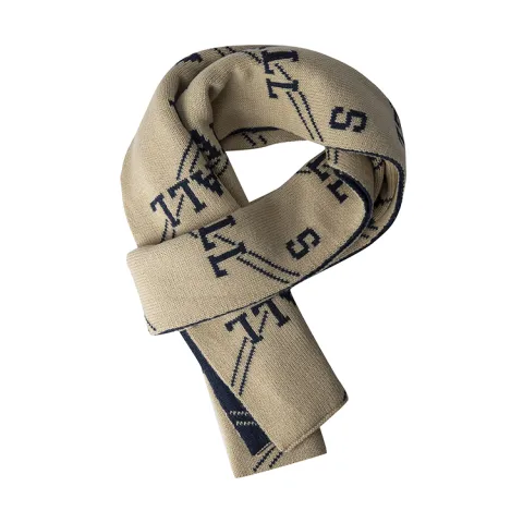 Converse Knit Scarves Unisex Oat