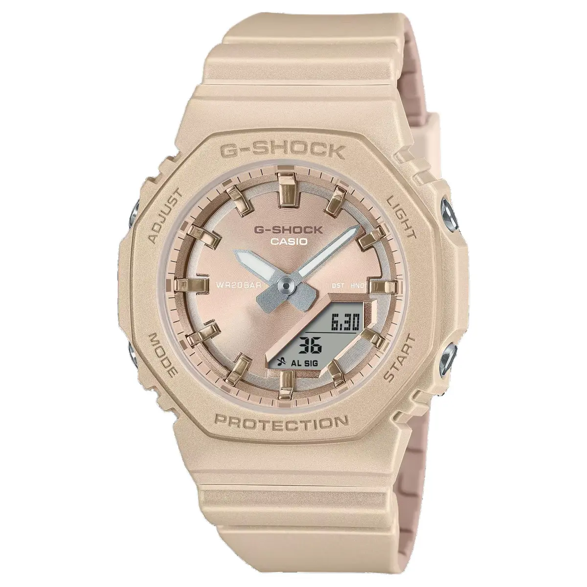 CASIO Women's Gold Watch GMA-P2100ST-9A