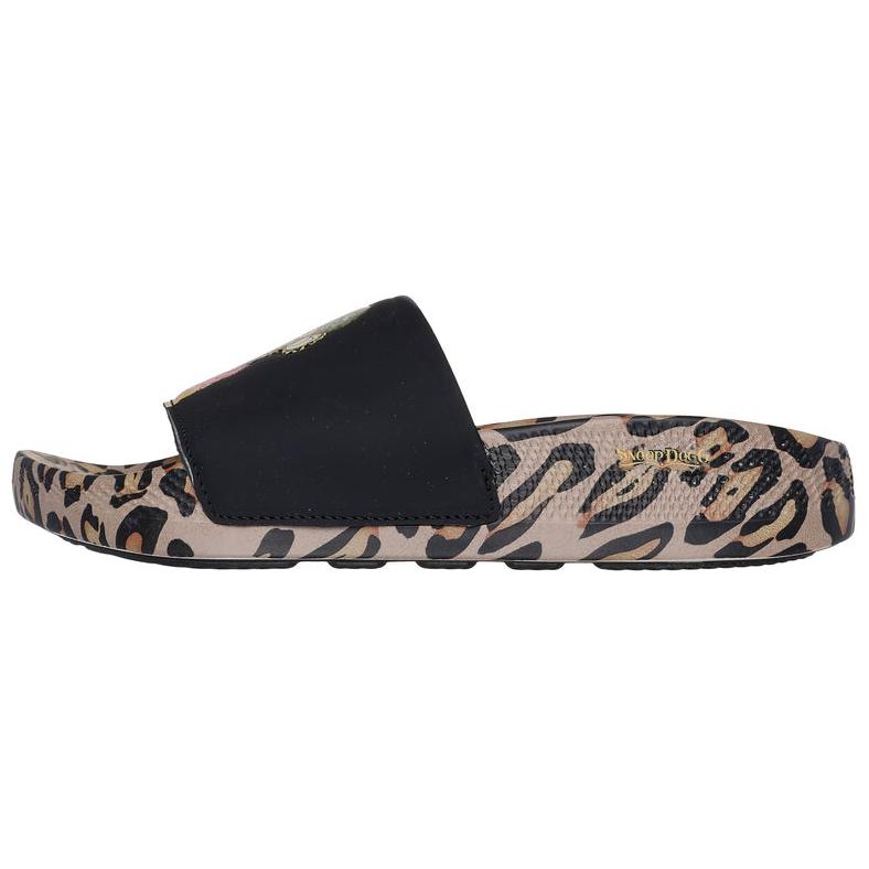 Snoop Dogg x Skechers Slide Slippers Women's Black