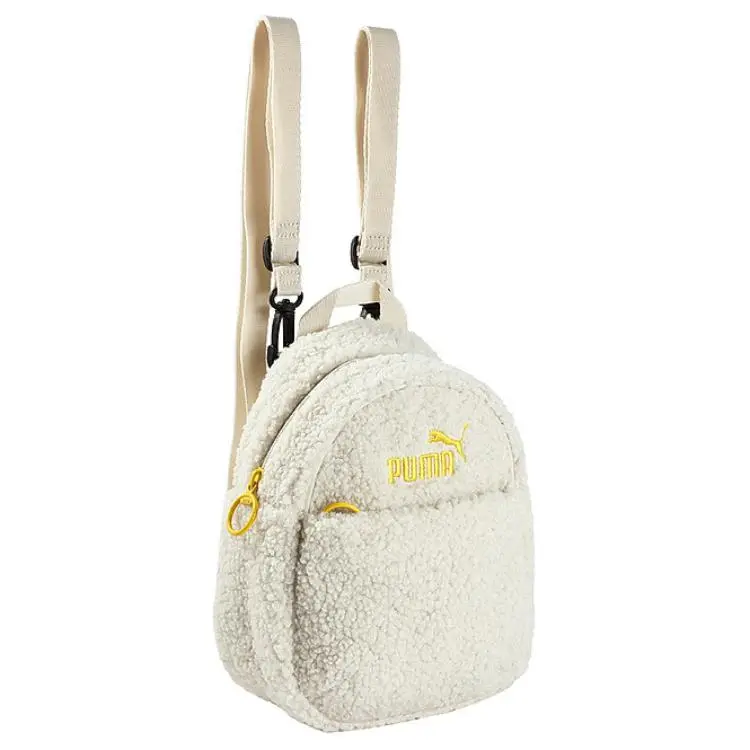 PUMA Polyester Backpack Medium Women's Beige