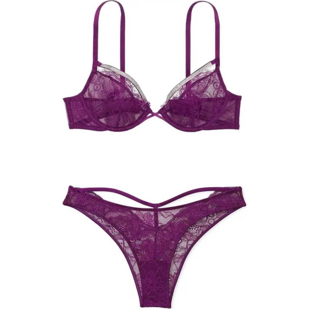 Victoria's Secret Underwear Set Women's Purple