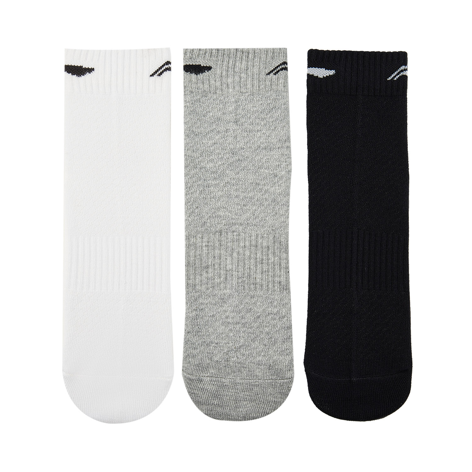 Li Ning Fitness Series Ankle Socks Unisex 3 Pack