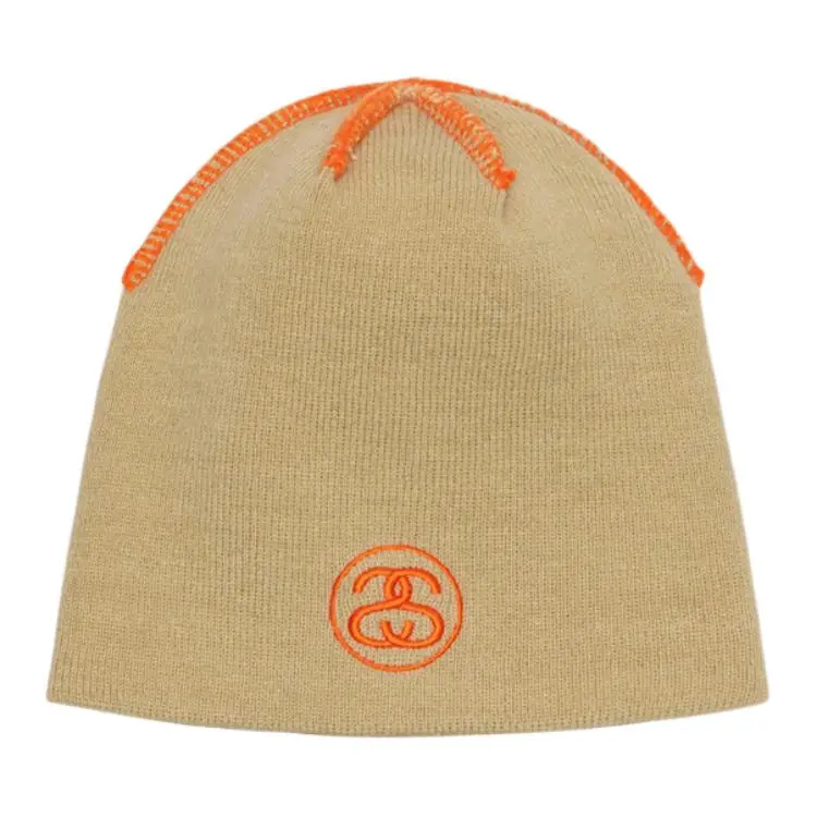 Stussy Acrylic Beanies Unisex Khaki