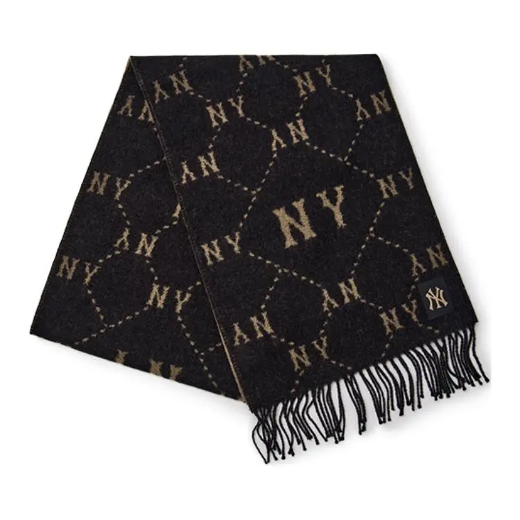 MLB Acrylic Knit Scarves Unisex Multicolor