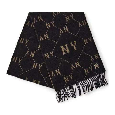 MLB Acrylic Knit Scarves Unisex Multicolor